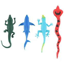 Rotaļlieta dzīvnieki staipīgi, 4 veid1