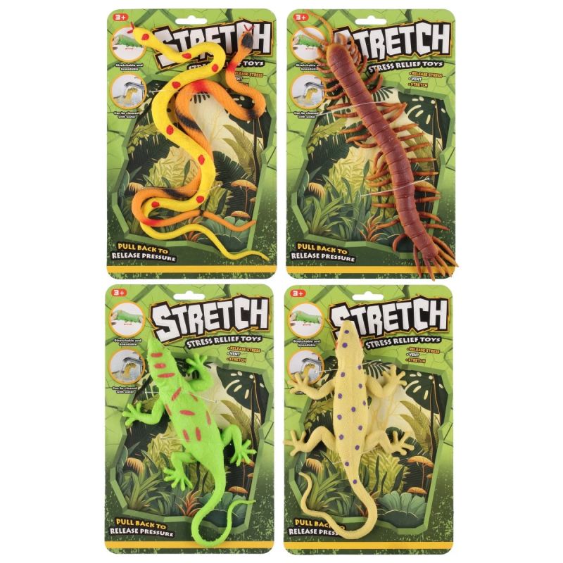 Rotaļlieta Rāpulis staipīgs, 4veidi