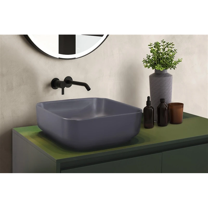 Izlietne catania uzl 385x385x140mm pel