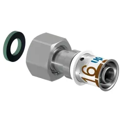 Savienojums ar saskrūvi Uponor, 1-2 collas – Iekšējā vītne, DIA16 mm, 10 Bar
