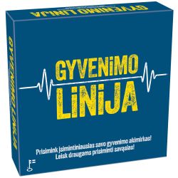 TACTIC boardgame LifeLine ,in Lithuanian lang.,