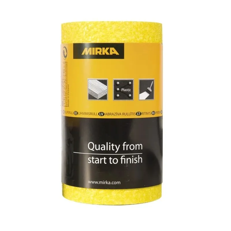 Smilšpapīra rullis Mirka 1655500118, 180, 250 cm x 11.5 cm