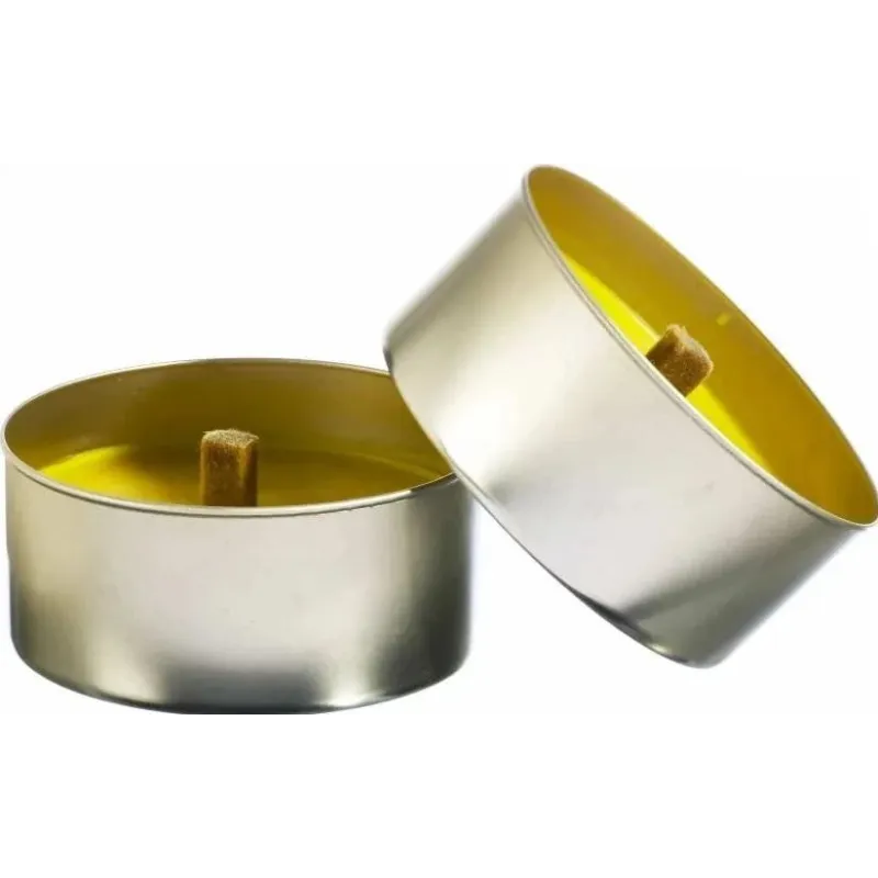 Svece, kaitēkļu atbaidīšanai Citronella, 2 gab., Dzeltena krās.