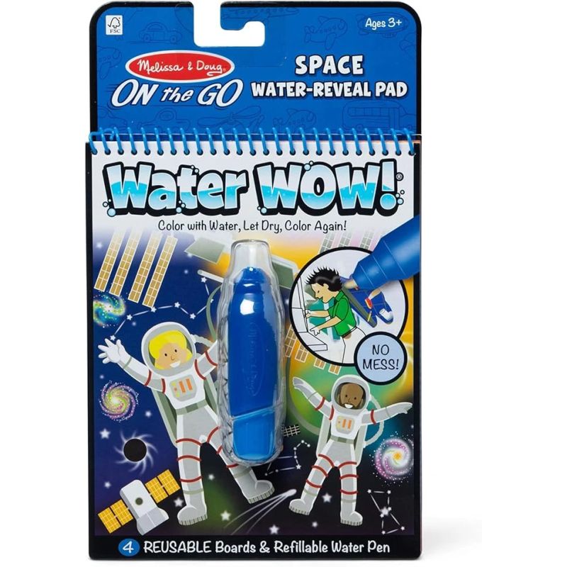 MELISSA & DOUG Water Wow! Ūdens krāsojamā grāmata – Kosmoss