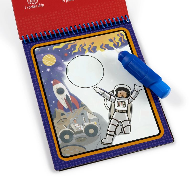 MELISSA & DOUG Water Wow! Ūdens krāsojamā grāmata – Kosmoss