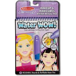 MELISSA & DOUG Water Wow! Ūdens krāsojamā grāmata – Grims un manikīrs