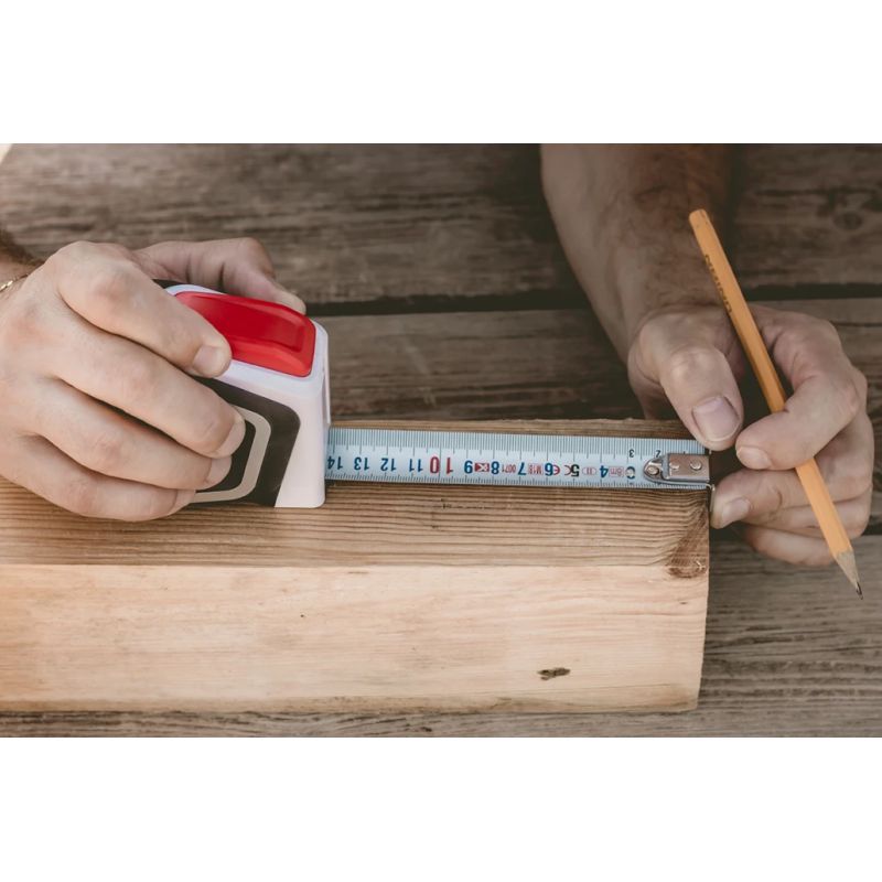 Mērlente optivision 8m magnētiska kapro