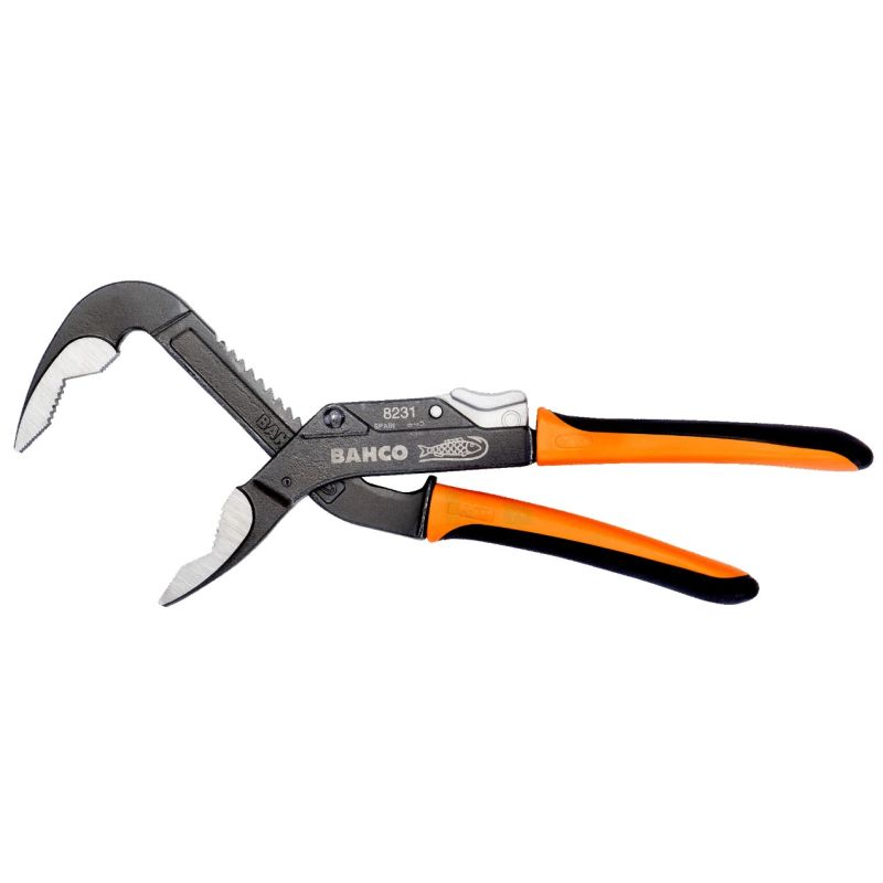 Santehnikas atslēga Bahco Ergo Extra Wide Jaw Slip Joint Pliers 8231, 225 mm
