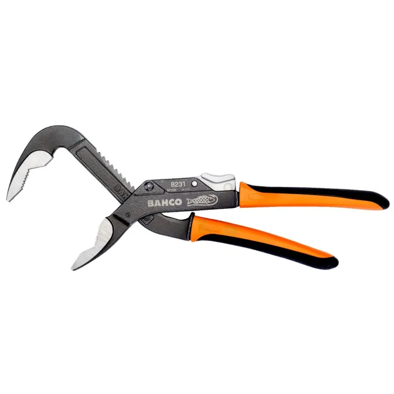 Santehnikas atslēga Bahco Ergo Extra Wide Jaw Slip Joint Pliers 8231, 225 mm