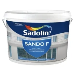 Fasāžu krāsa Sadolin, balta, 10 l