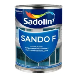 Fasāžu krāsa Sadolin, balta, 0.93 l