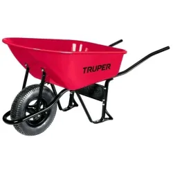 Тачка Truper CAT-60ND, металл, черный цв.-красный цв., 100 л