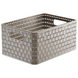 Grozs plastmasas 11L Country, gaiši brūns