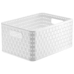 Grozs plastmasas 11L Country, balts