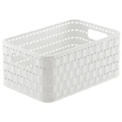 Grozs plastmasas 4L Country, balts