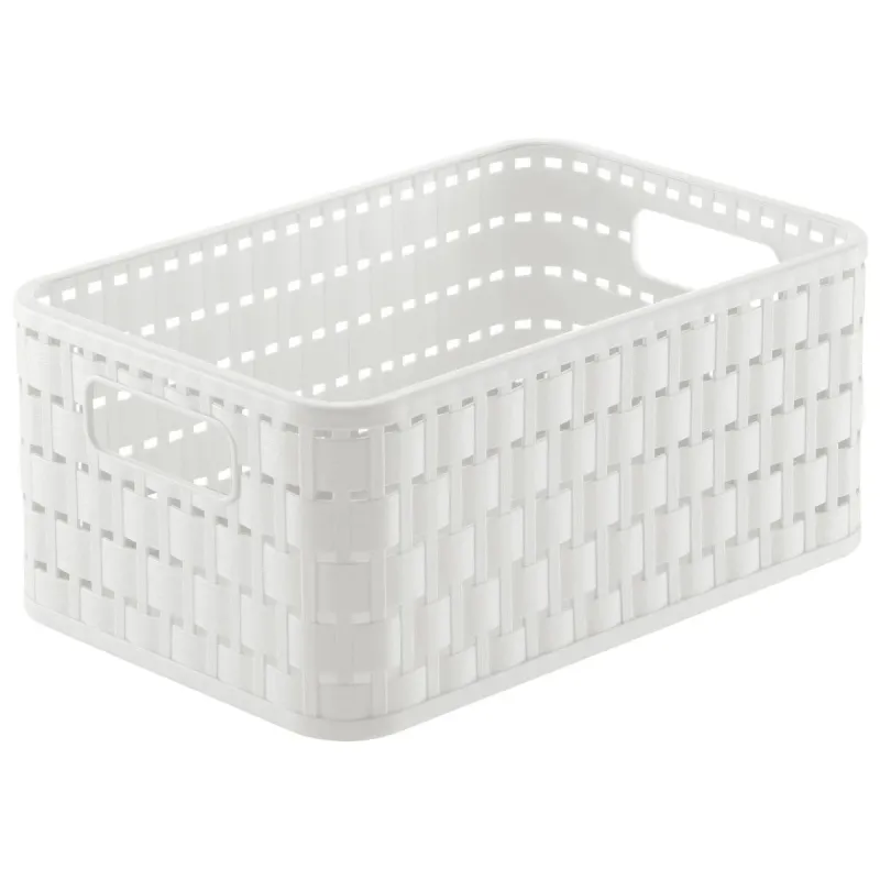 Grozs plastmasas 4L Country, balts