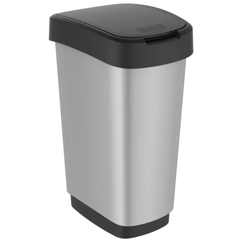 Atkrit.konteiners 25L Twist, IML sudraba