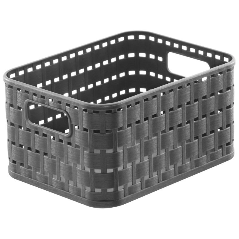 Grozs plastmasas 2L Country, antracīts