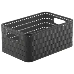 Grozs plastmasas 4L Country, antracīts