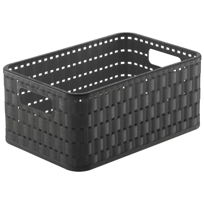 Grozs plastmasas 4L Country, antracīts