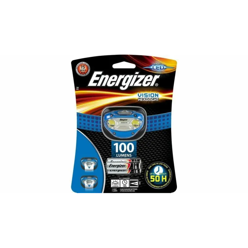 Galvas lukturis Energizer Vision 100 LM, IPX4
