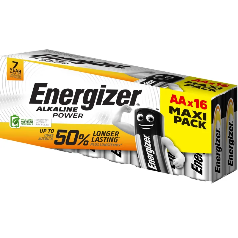 Baterijas Energizer Alkaline Power, AA, 1.5 V
