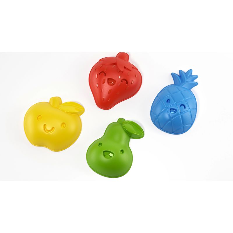 Rotaļu formiņas augļi 4 gab. 1264