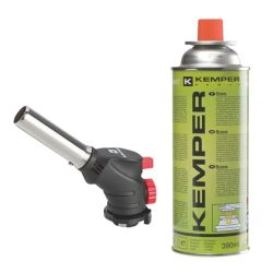 Deglis kemper ar piezo+gāzes balons