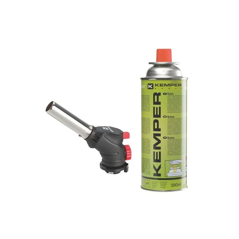 Deglis kemper ar piezo+gāzes balons