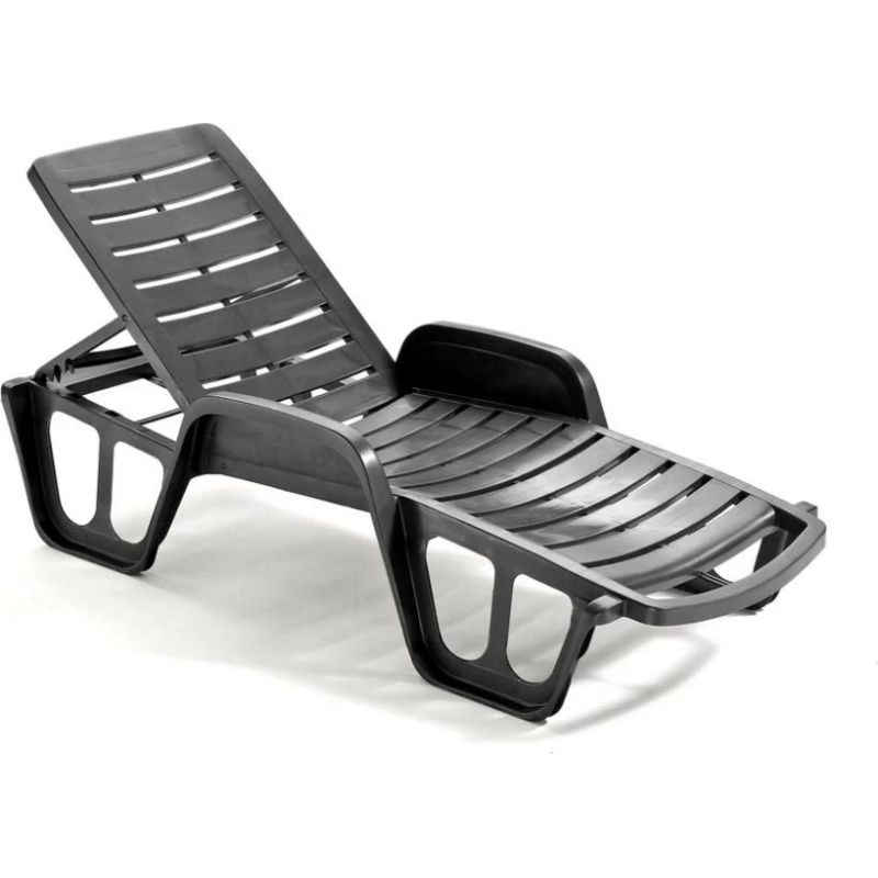 Sauļošanās gulta lettino fisso brūns