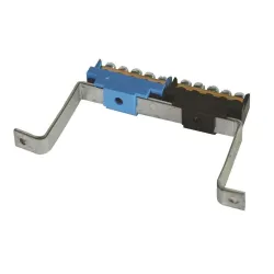 Savienojuma spaile Technova N+PE 1006.04, 5x16-5x16 mm², zila krās.-melna krās.