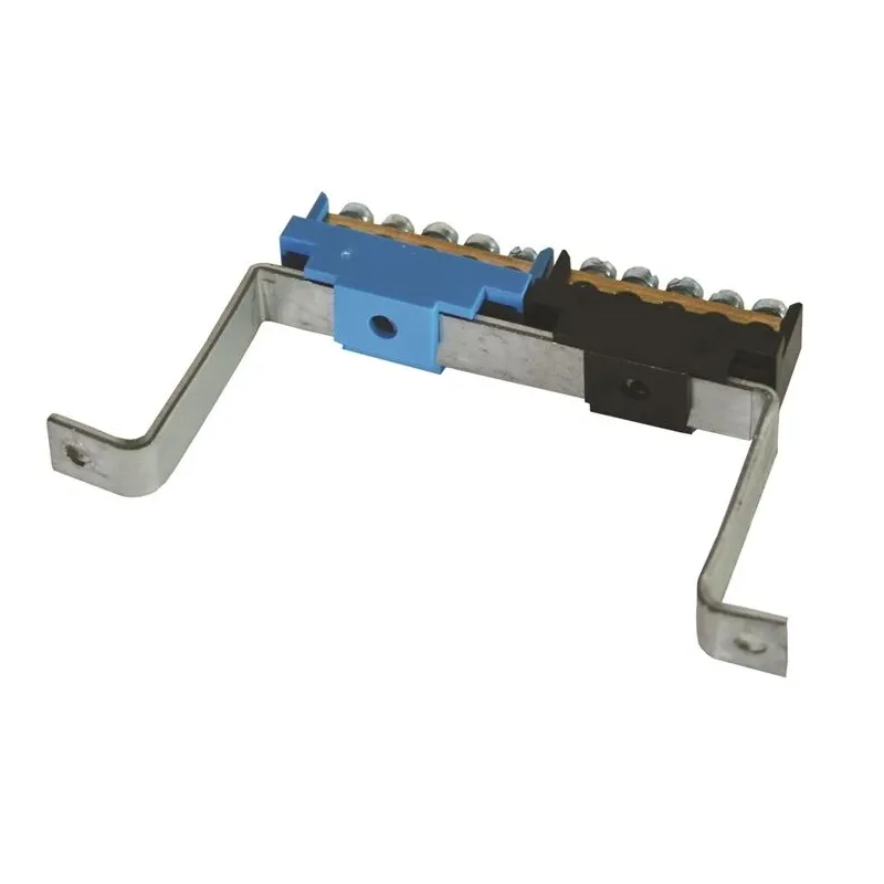 Savienojuma spaile Technova N+PE 1006.04, 5x16-5x16 mm², zila krās.-melna krās.