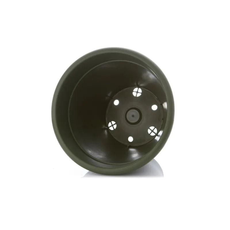 Puķu pods Plasticotto, plastmasa, zaļa krās.