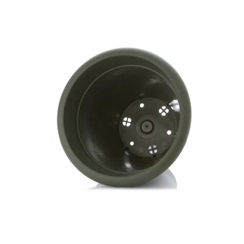 Puķu pods Plasticotto, plastmasa, zaļa krās.