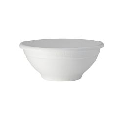 Pods puķu plastm. bowl 30x14cm balts