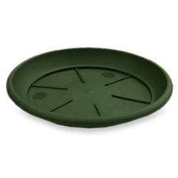 Paliktnis puķu podam siena 23cm zaļš