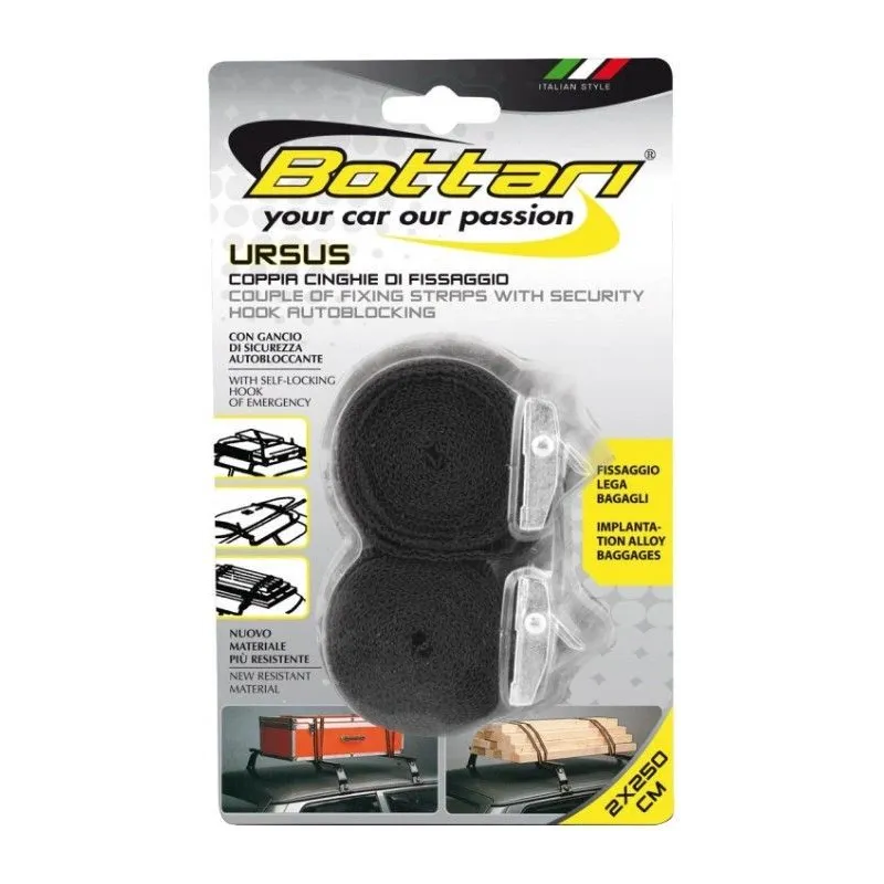 Kravas nostiprināšanas siksna Bottari, 0.25 m, 2 gab.