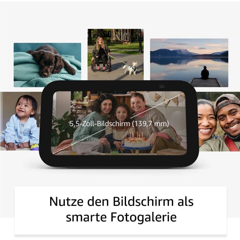 Amazon Echo Show 5 ,3nd Gen, Charcoal With ALEXA