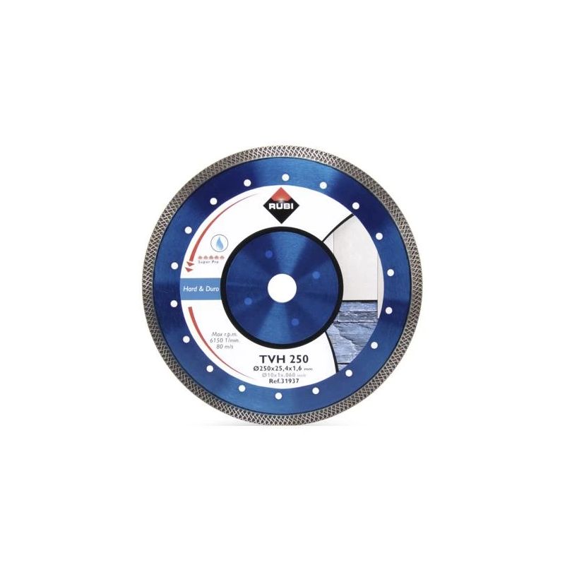 Dimanta ripa superpro 250-25,4mm tvh dry