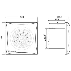 Ventilators silent-100 crz