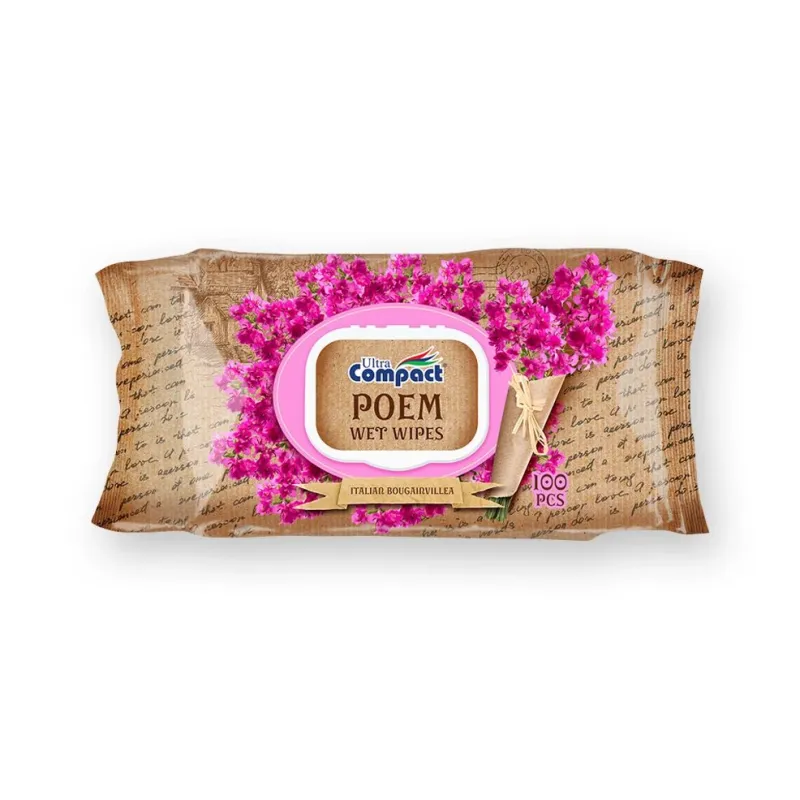 Mitrās salvetes, 1 sl, 100 gab.