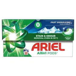 Kapsulas mazgāšanai Ariel, 30 gab.