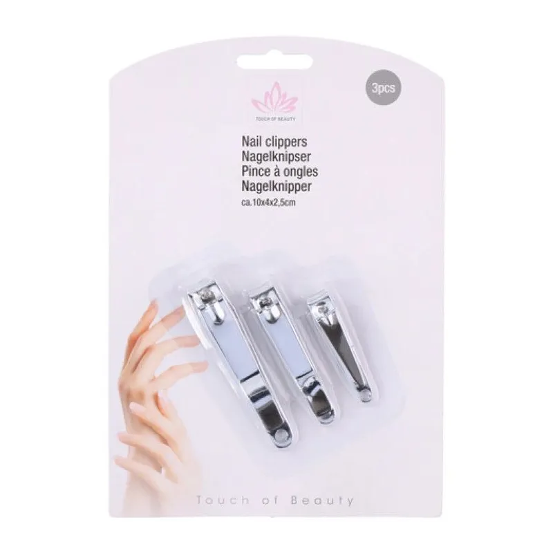 Nagu šķērītes Nailclipper, 3 gab.