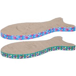 Skrāpētava kaķiem zivs 49x23x3cm