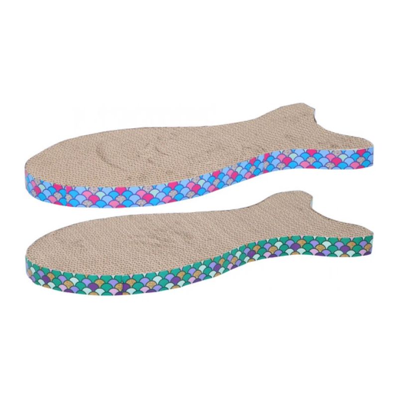 Skrāpētava kaķiem zivs 49x23x3cm