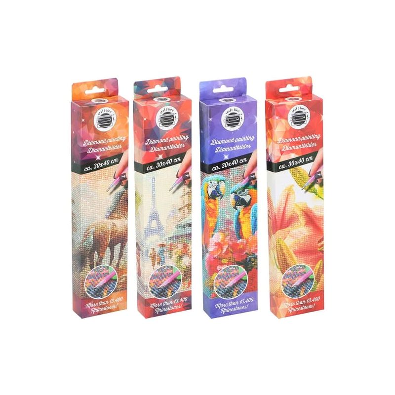 Rotaļlieta Radošais kompl.ar dimantiem, 4veidi