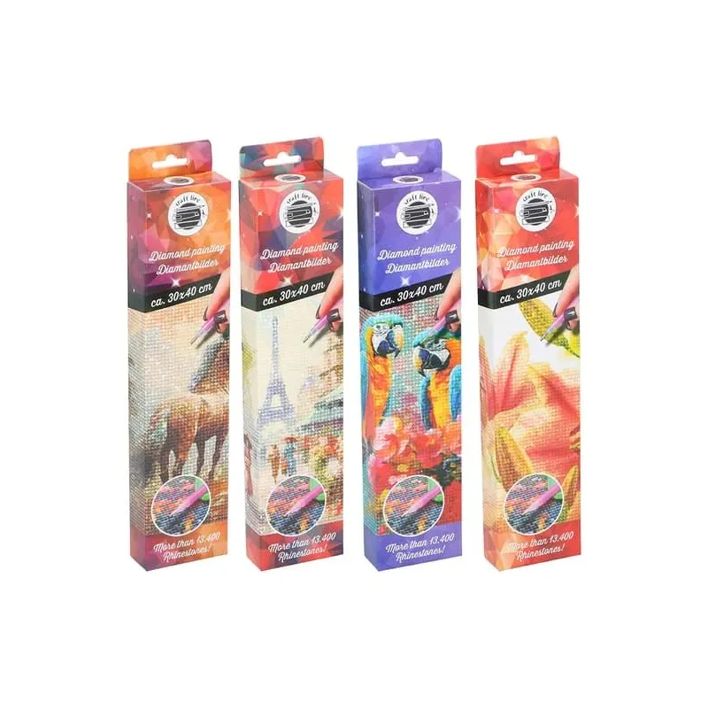 Rotaļlieta Radošais kompl.ar dimantiem, 4veidi