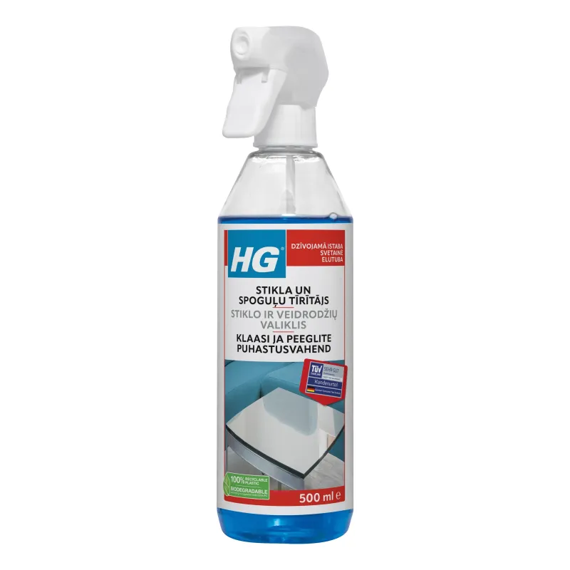 Stiklu tīrīšanas līdzeklis HG, 0.5 l
