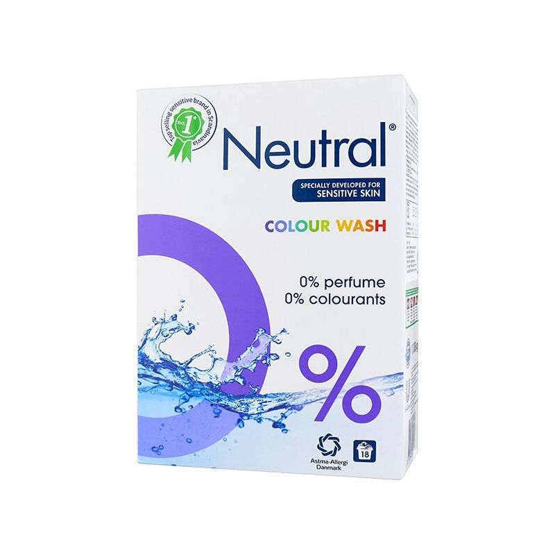 Veļas pulveris neutral color 1.188kg