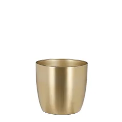 Цветочный горшок Mica Alano 1119955, металл, золотой
